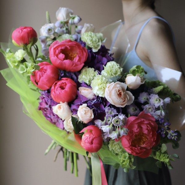 Signature bouquet May's Storm - Размер L 