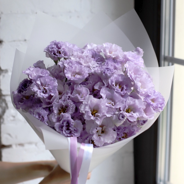 Lavender Lisianthus - 19 эустом